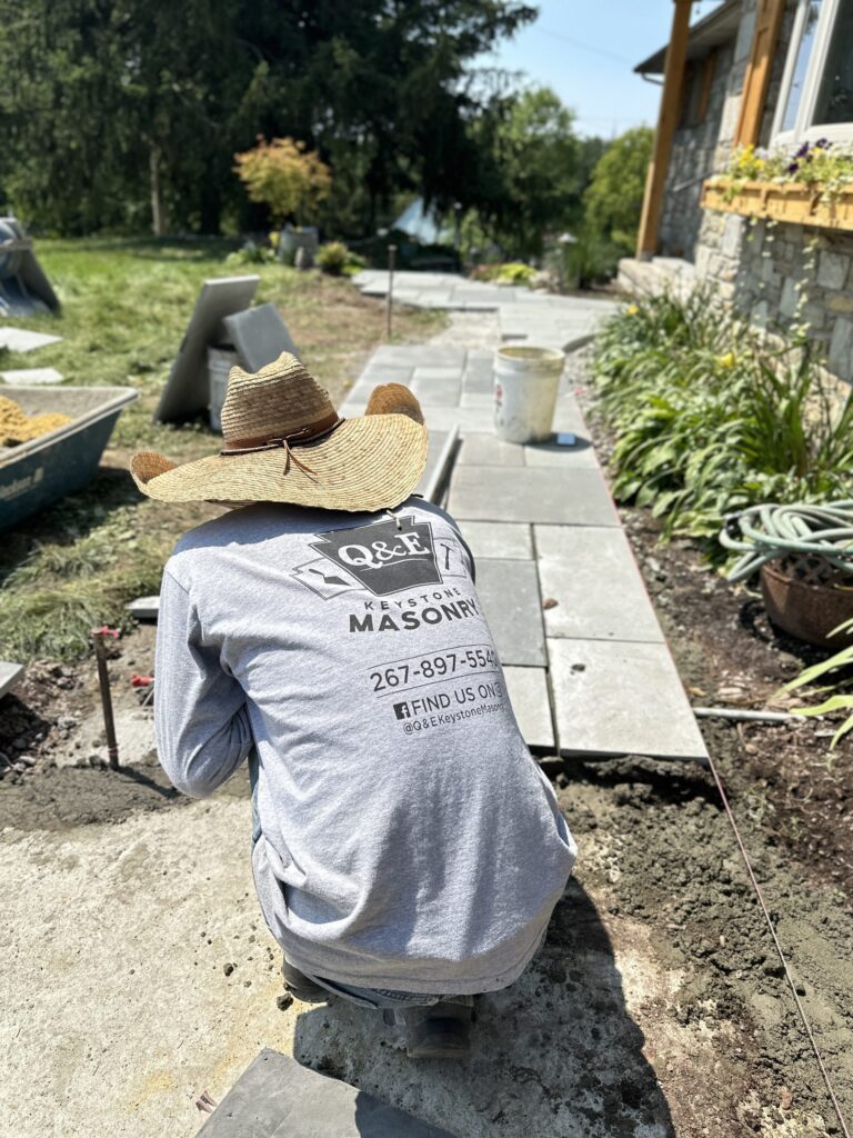 Flagstone Installation
