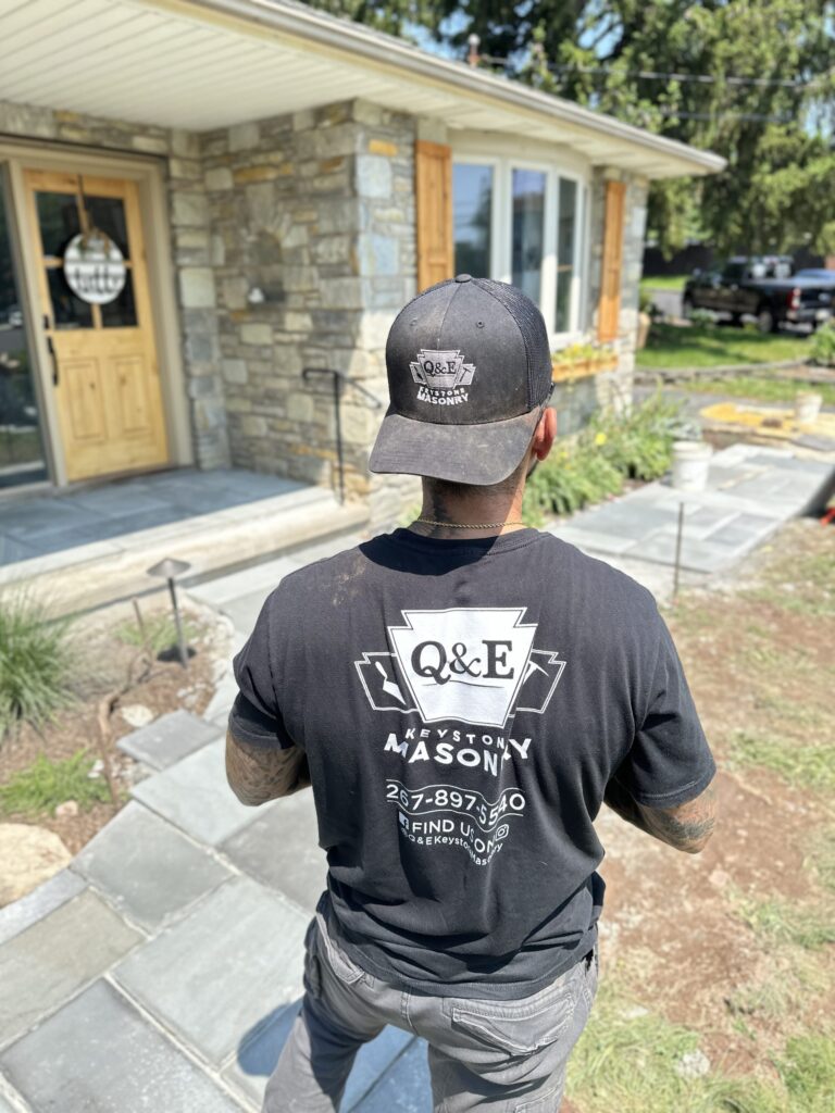 Flagstone Installation