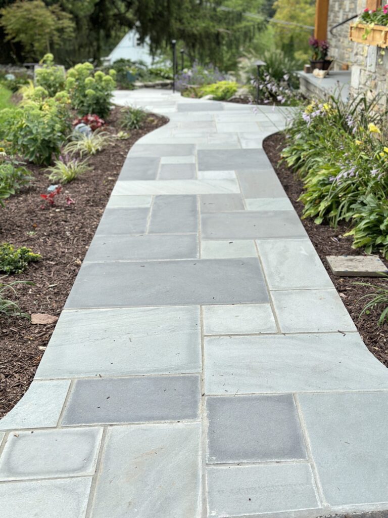 Flagstone Installation
