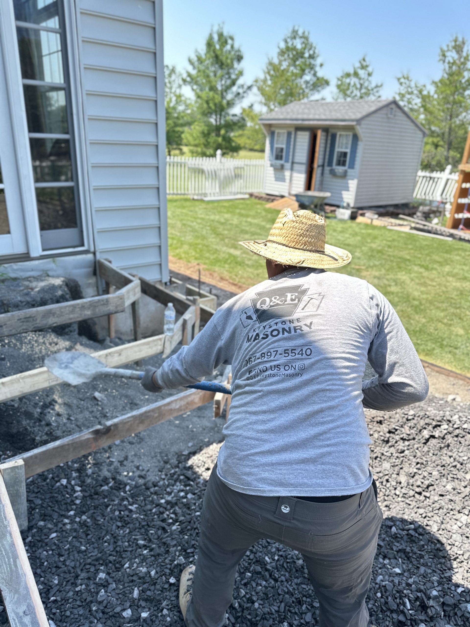 Stamped Concrete in Bedminster, PA