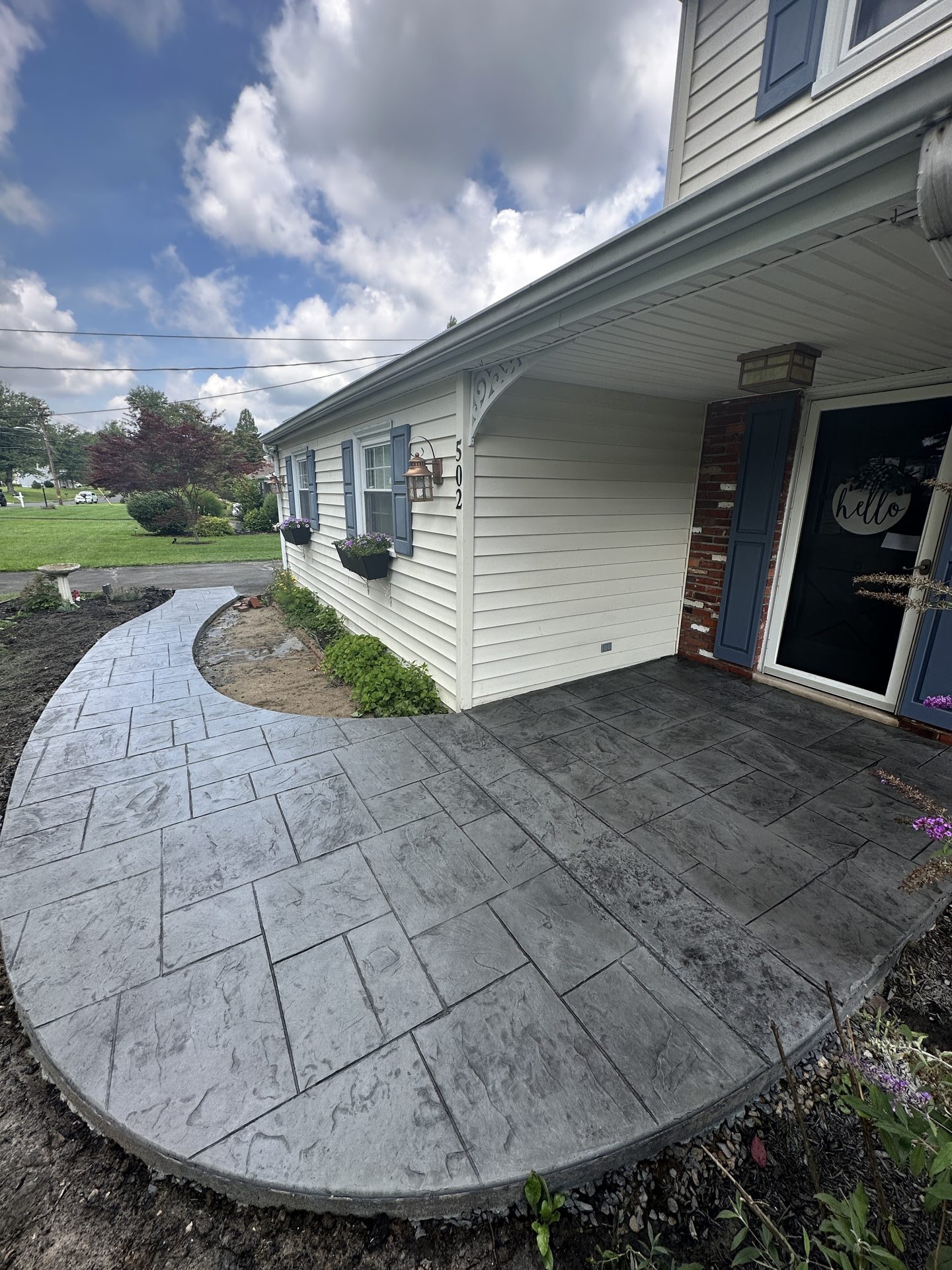 Stamped Concrete in Bedminster, PA