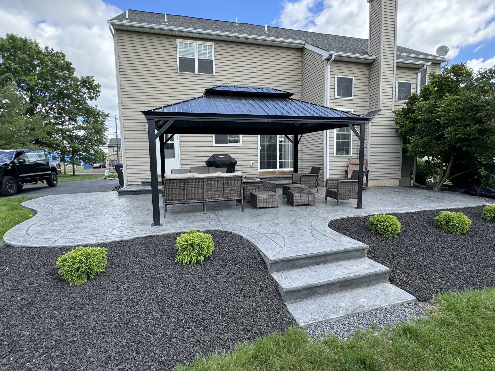 Stamped Concrete in Bedminster, PA